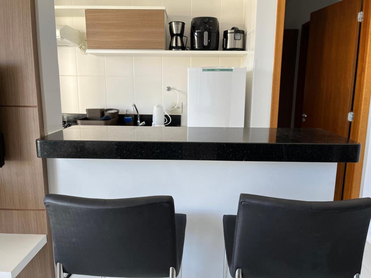 Flat 501 - Condominio Veredas Do Rio Quente - Diferenciado Com Ar Na Sala E No Quarto Exterior foto