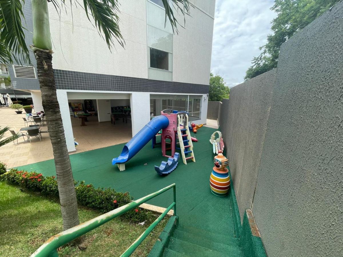 Flat 501 - Condominio Veredas Do Rio Quente - Diferenciado Com Ar Na Sala E No Quarto Exterior foto