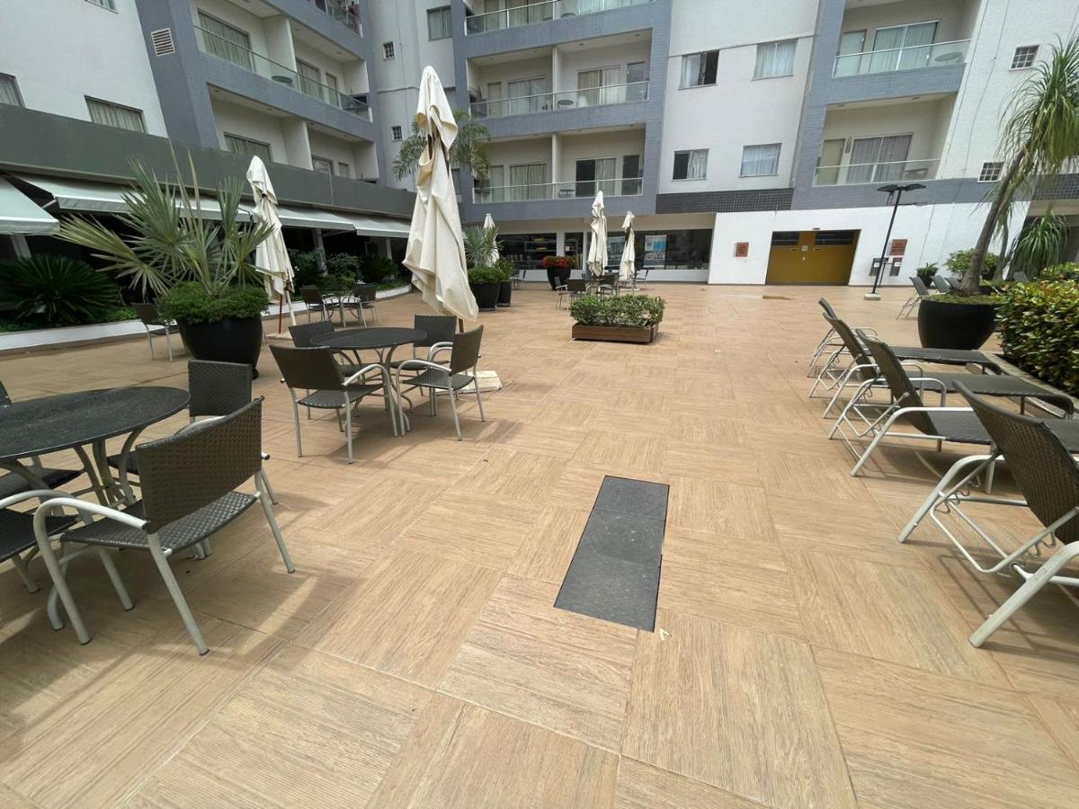 Flat 501 - Condominio Veredas Do Rio Quente - Diferenciado Com Ar Na Sala E No Quarto Exterior foto