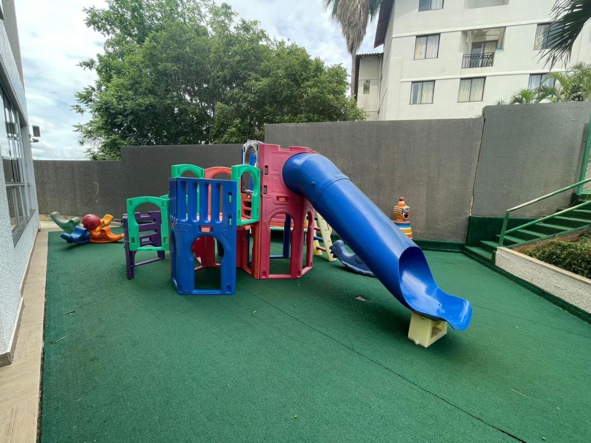 Flat 501 - Condominio Veredas Do Rio Quente - Diferenciado Com Ar Na Sala E No Quarto Exterior foto
