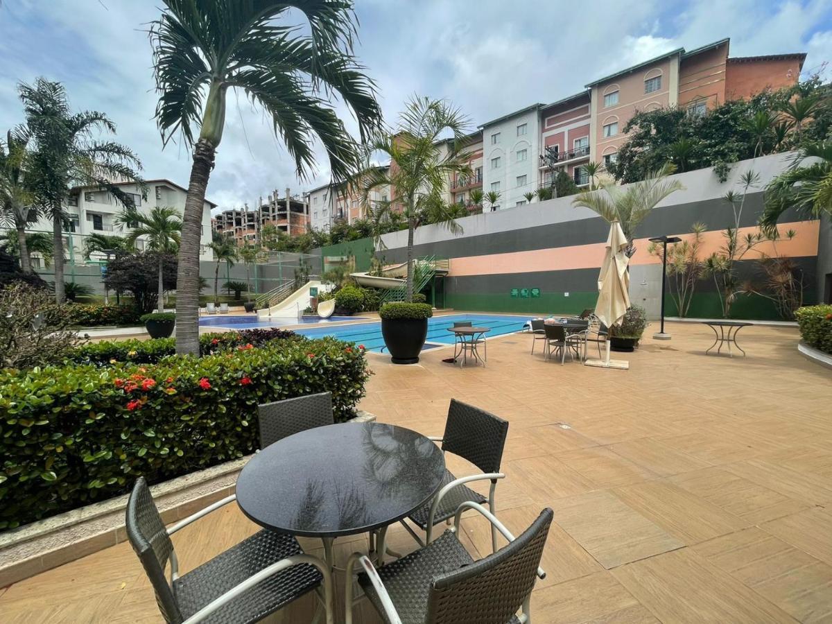 Flat 501 - Condominio Veredas Do Rio Quente - Diferenciado Com Ar Na Sala E No Quarto Exterior foto