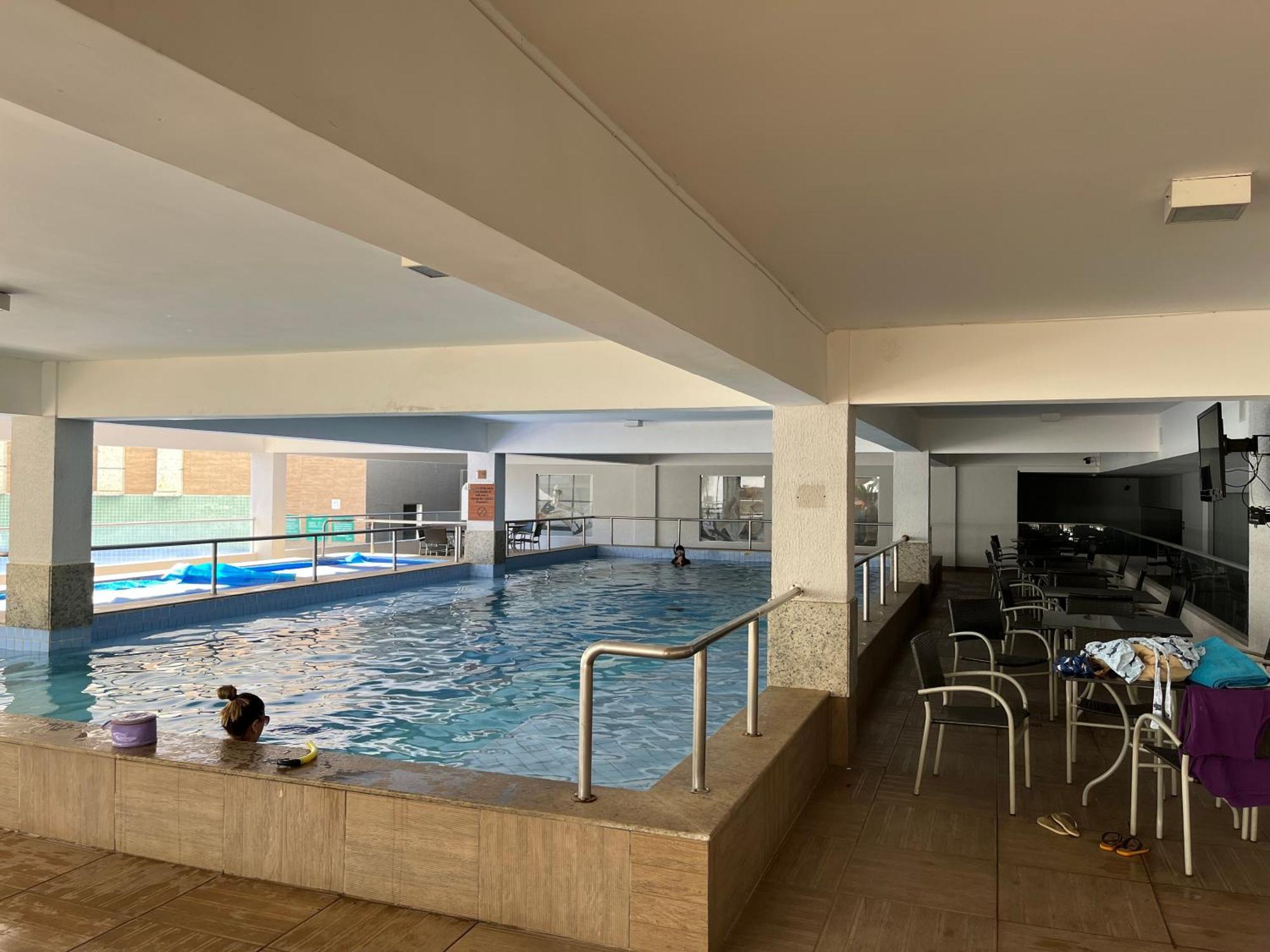 Flat 501 - Condominio Veredas Do Rio Quente - Diferenciado Com Ar Na Sala E No Quarto Exterior foto