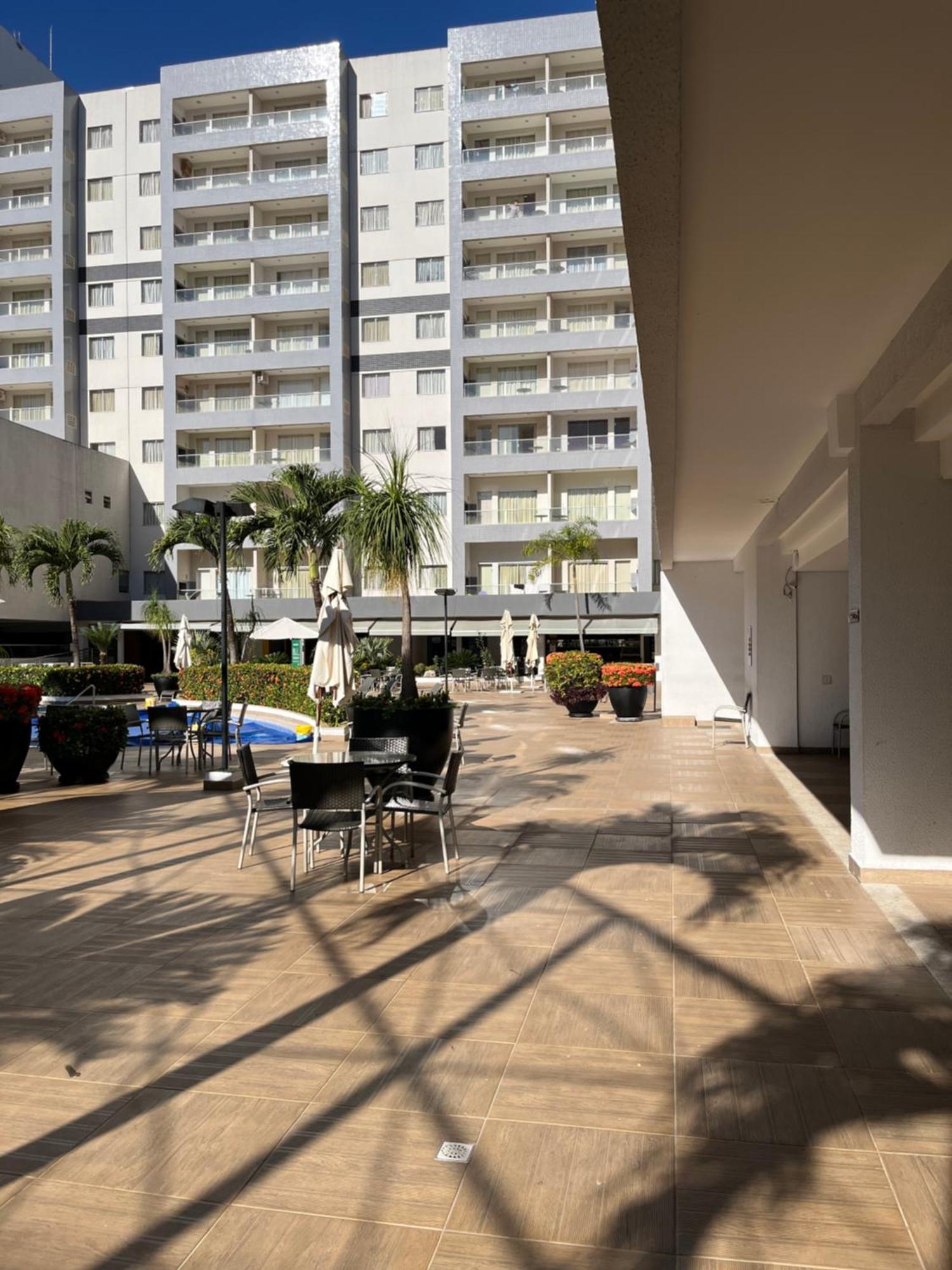 Flat 501 - Condominio Veredas Do Rio Quente - Diferenciado Com Ar Na Sala E No Quarto Exterior foto