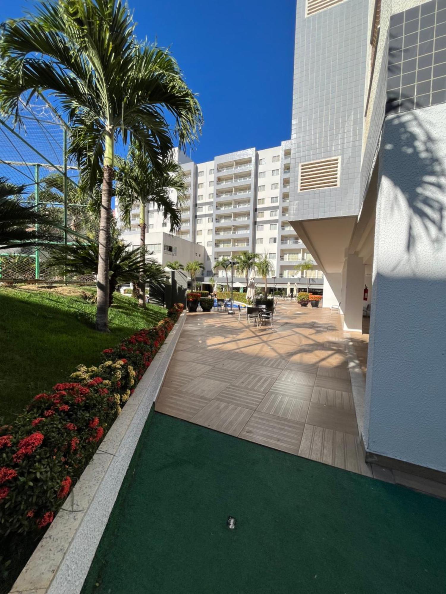 Flat 501 - Condominio Veredas Do Rio Quente - Diferenciado Com Ar Na Sala E No Quarto Exterior foto