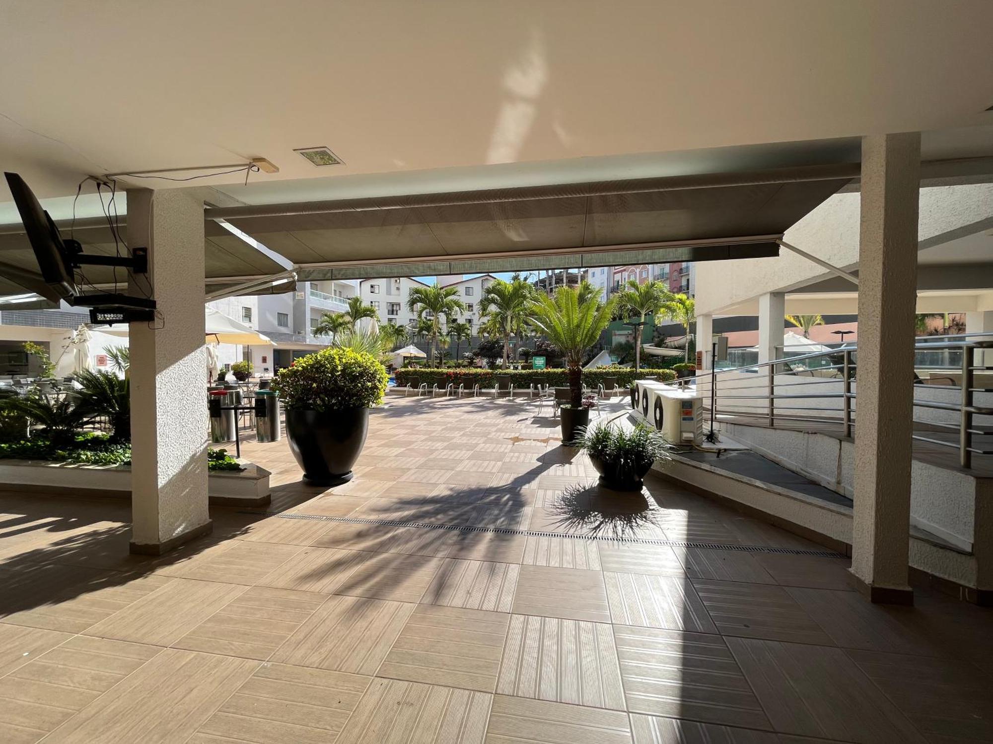 Flat 501 - Condominio Veredas Do Rio Quente - Diferenciado Com Ar Na Sala E No Quarto Exterior foto